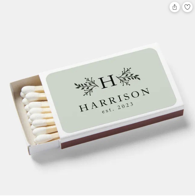Monogram Matchboxes